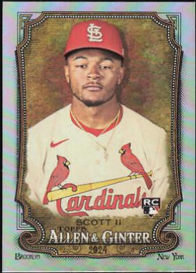 2024 Topps Allen & Ginter Victor Scott II #217 card