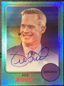 2024 Topps Archives 1968 Fan Favorites Autograph Joe Buck #68FF-JB card