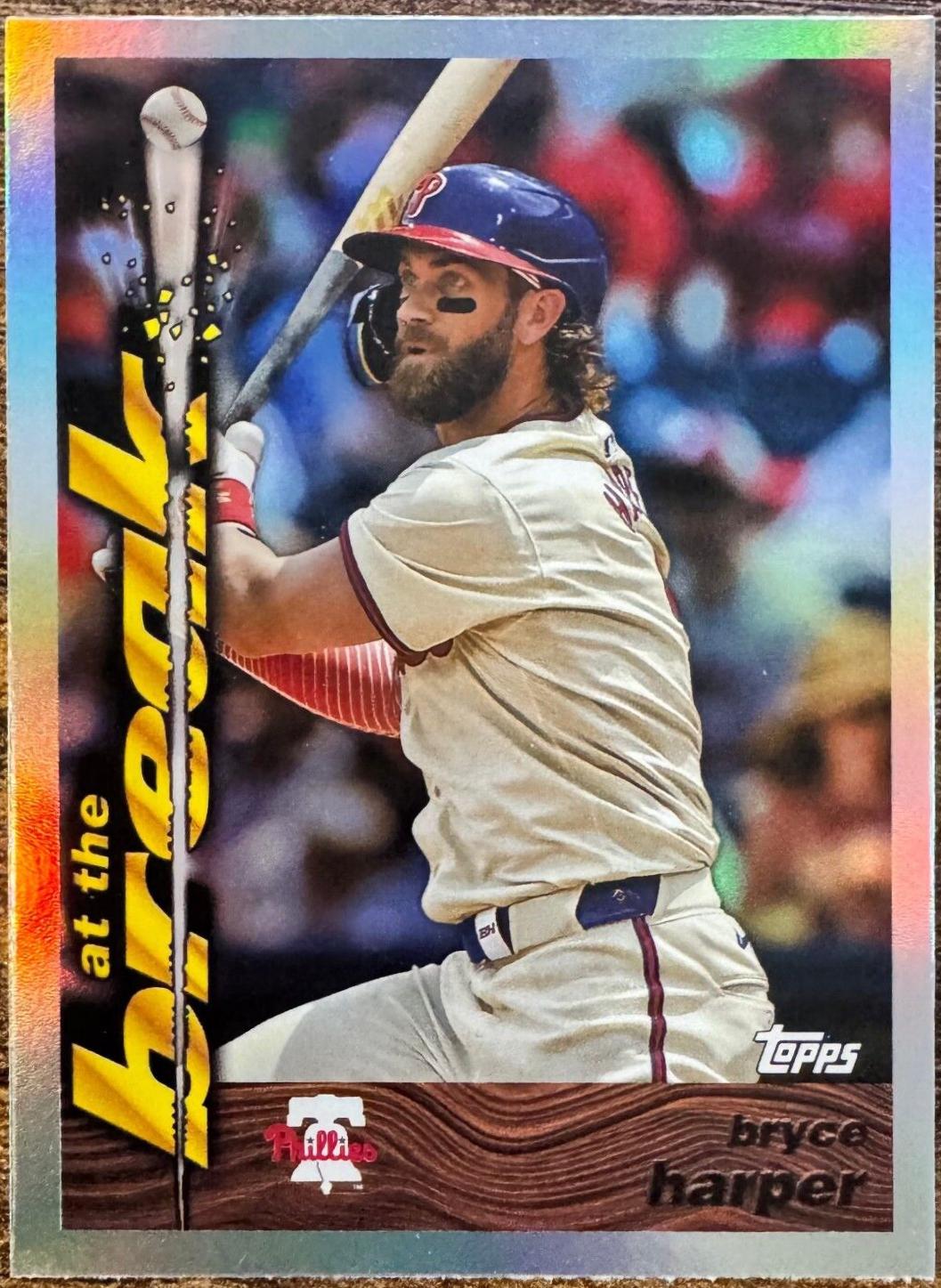 2024 Topps Archives 1995 At the Break Bryce Harper #95ATB-19 card