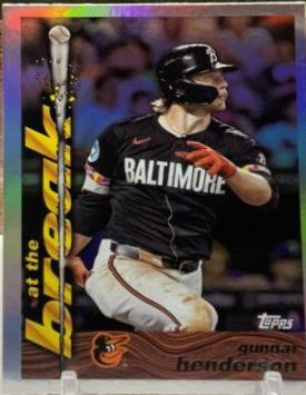2024 Topps Archives 1995 At the Break Gunnar Henderson #95ATB-4 card
