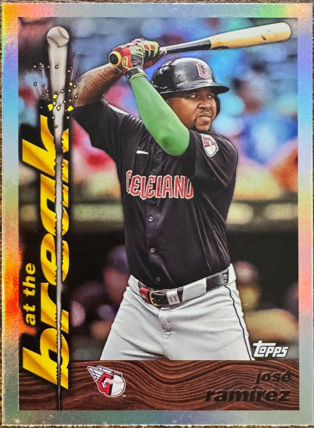 2024 Topps Archives 1995 At the Break Jose Ramirez #95ATB-13 card
