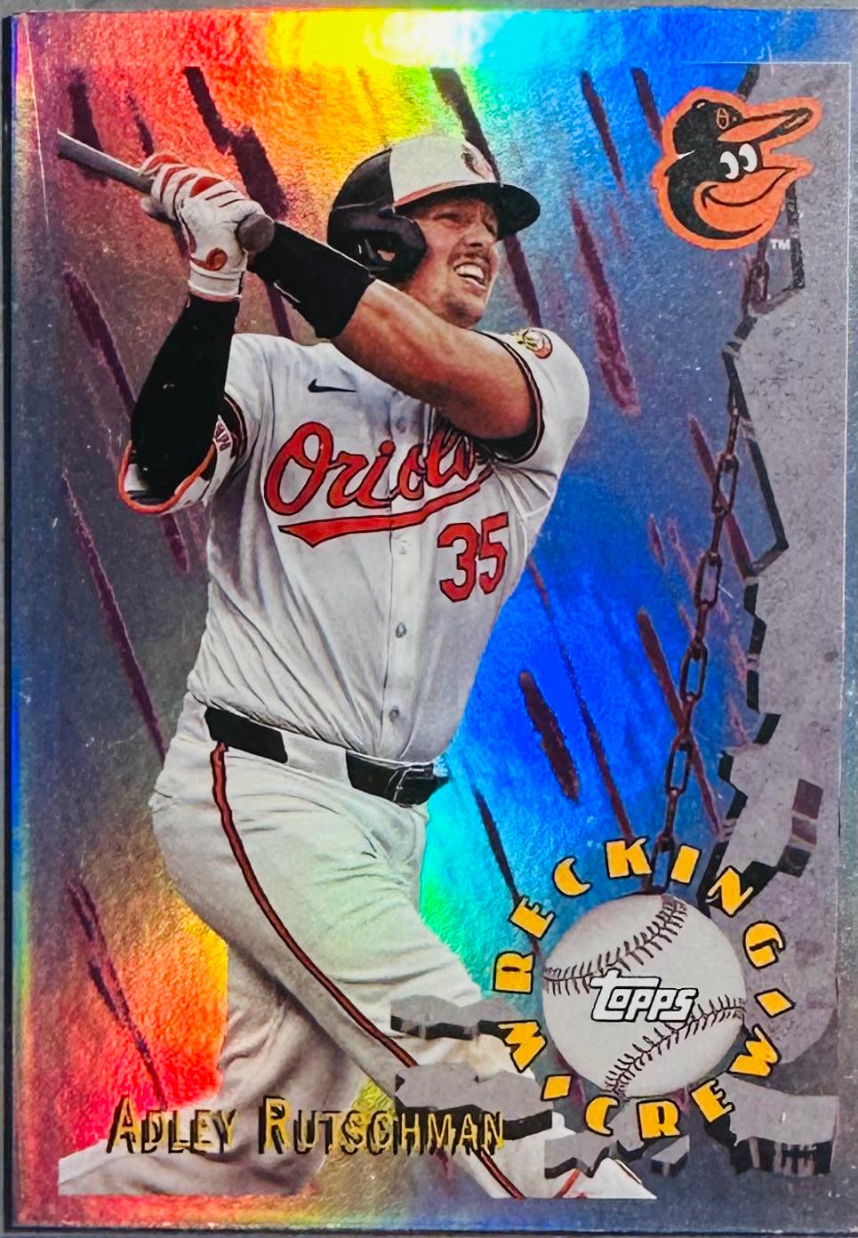 2024 Topps Archives 1996 Wrecking Crew Adley Rutschman #96WC-22 card