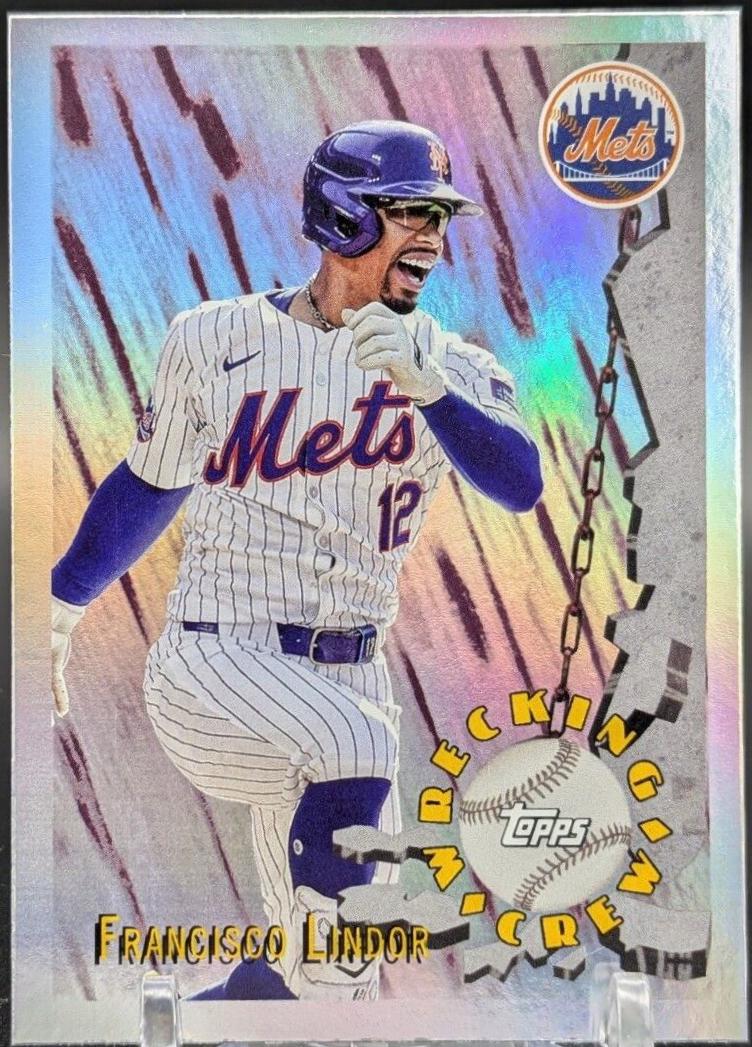 2024 Topps Archives 1996 Wrecking Crew Francisco Lindor #96WC-23 card
