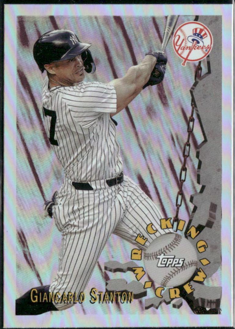 2024 Topps Archives 1996 Wrecking Crew Giancarlo Stanton #96WC-9 card