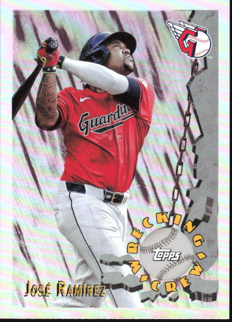2024 Topps Archives 1996 Wrecking Crew Jose Ramirez #96WC-5 card