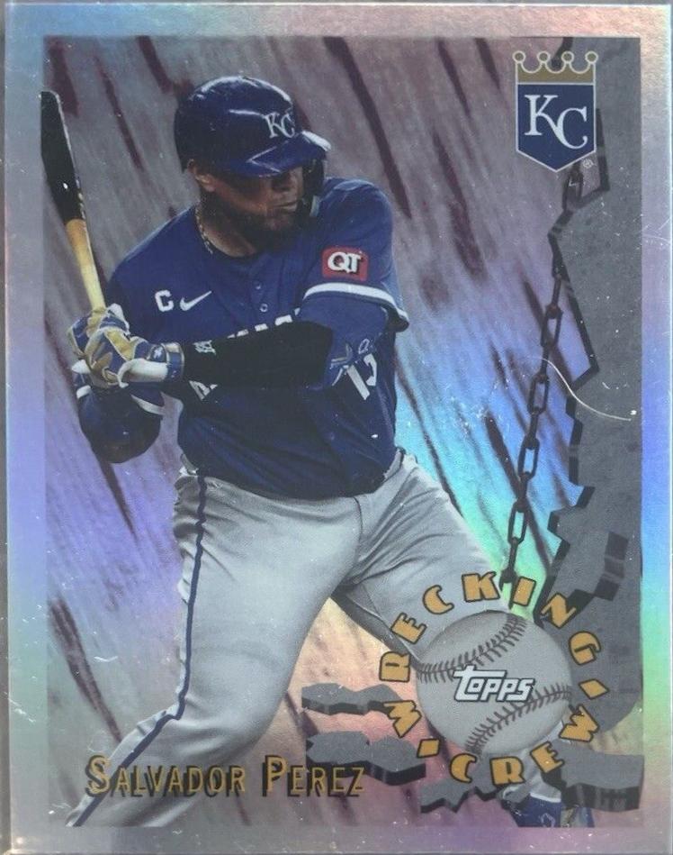 2024 Topps Archives 1996 Wrecking Crew Salvador Perez #96WC-19 card