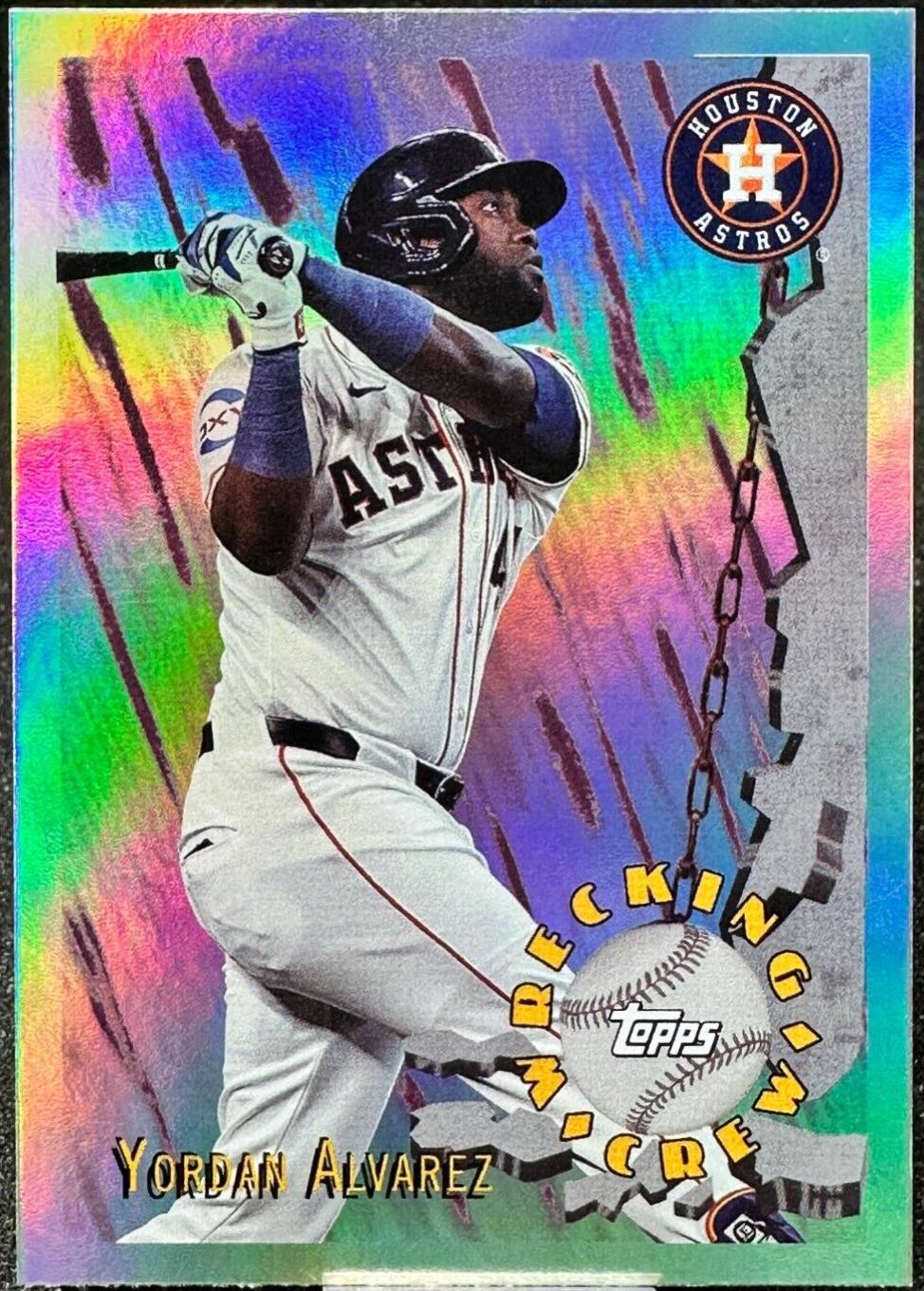 2024 Topps Archives 1996 Wrecking Crew Yordan Alvarez #96WC-25 card