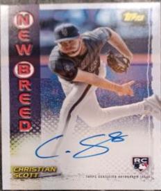 2024 Topps Archives 1999 New Breed Autograph Christian Scott #99NBA-CS card