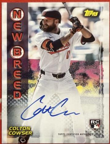 2024 Topps Archives 1999 New Breed Autograph Colton Cowser #99NBA-CC card