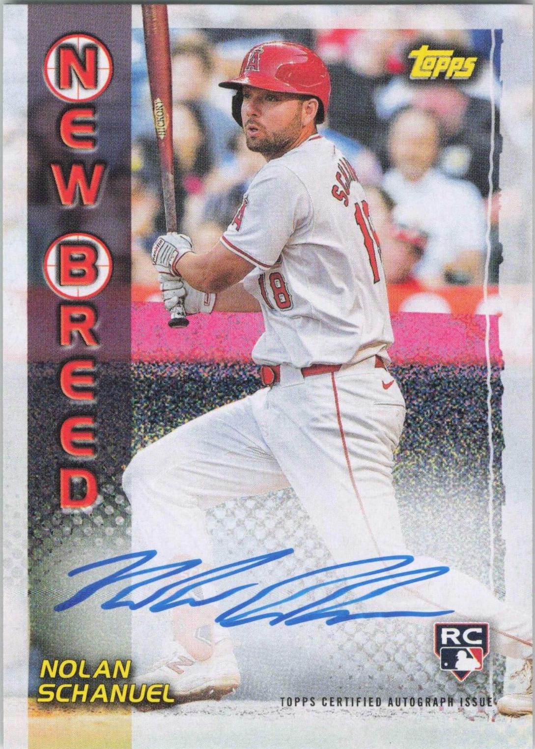 2024 Topps Archives 1999 New Breed Autograph Nolan Schanuel #99NBA-NS card
