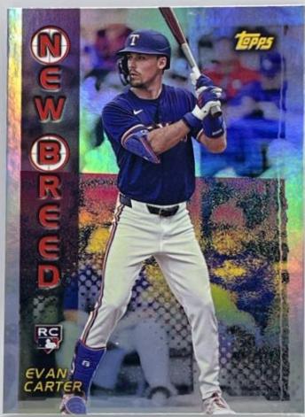 2024 Topps Archives 1999 New Breed Evan Carter #99NB-3 card