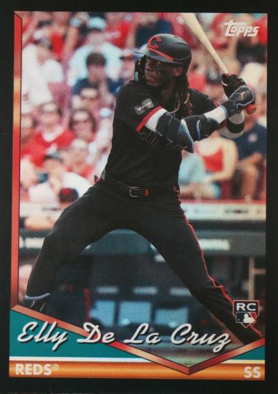 2024 Topps Archives Elly De La Cruz [Black Foilboard] #300 card
