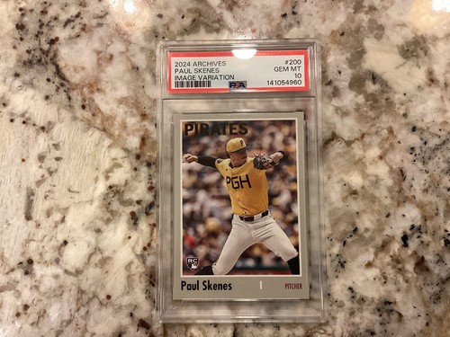 2024 Topps Archives Paul Skenes [Image Variation] #200 card