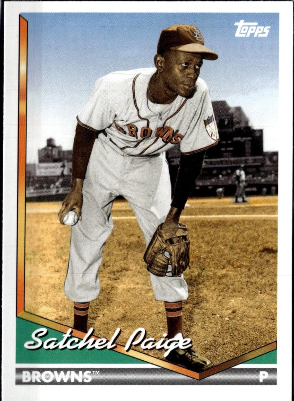 2024 Topps Archives Satchel Paige #213 card