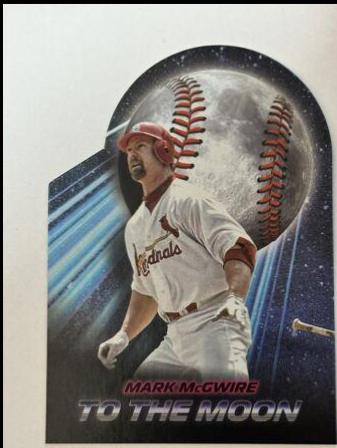 2024 Topps Big League Baseball To the Moon Die-Cut Mark McGwire #TM-46 card