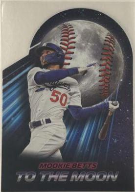 2024 Topps Big League Baseball To the Moon Die-Cut Mookie Betts #TM-23 card