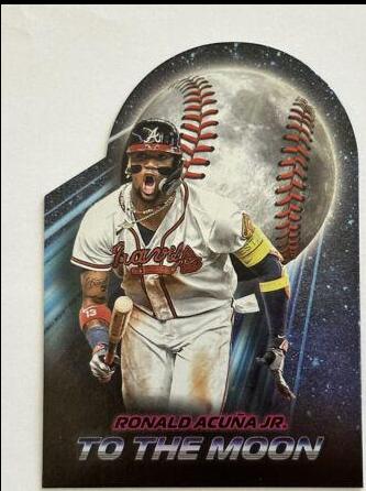 2024 Topps Big League Baseball To the Moon Die-Cut Ronald Acuna Jr. #TM-2 card