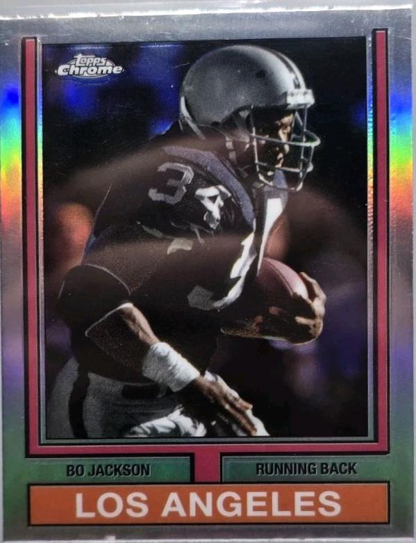 2024 Topps Chrome 1974 Bo Jackson [Refractor] #74TF-21 card