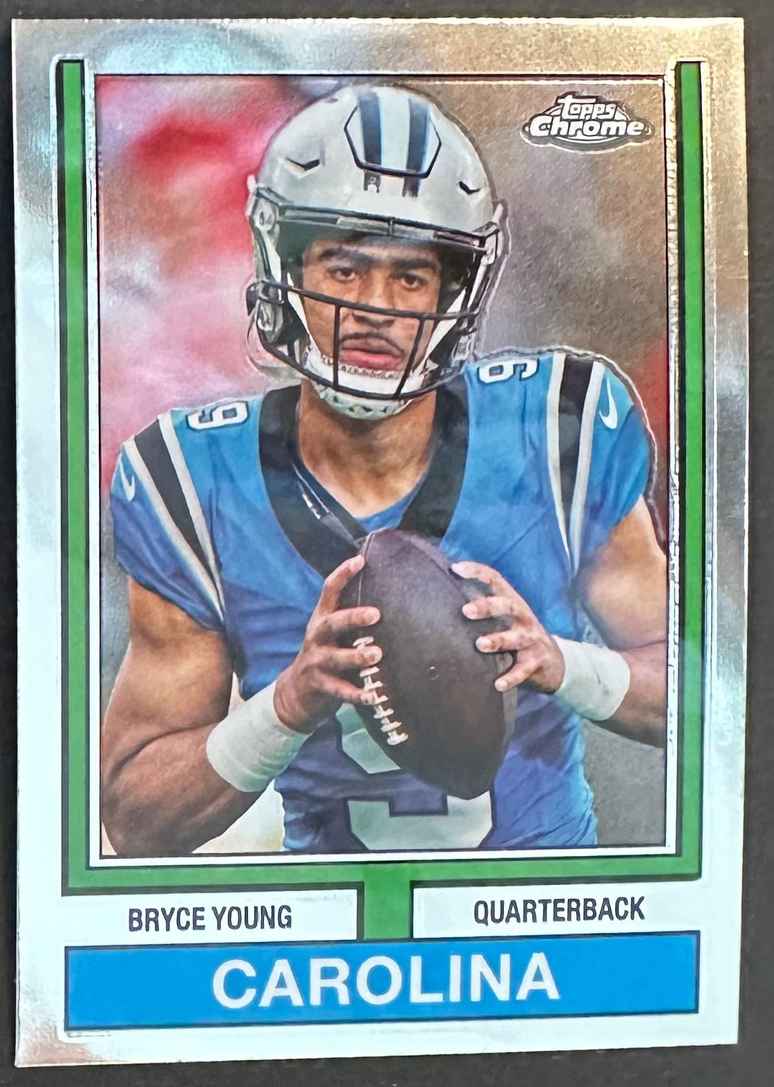 2024 Topps Chrome 1974 Bryce Young #74TF-23 card
