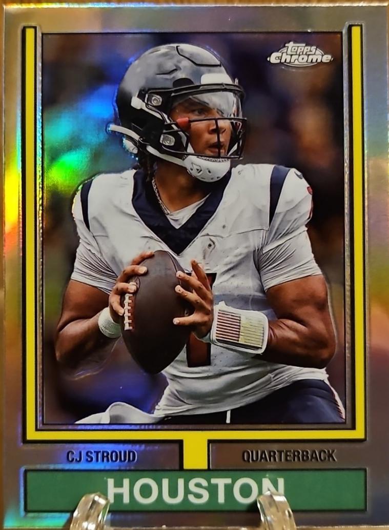 2024 Topps Chrome 1974 CJ Stroud #74TF-22 card