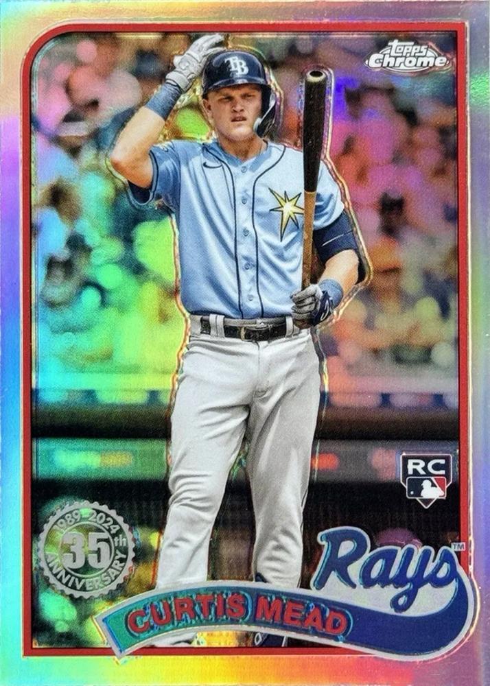 2024 Topps Chrome 1989 Curtis Mead #89CB-20 card