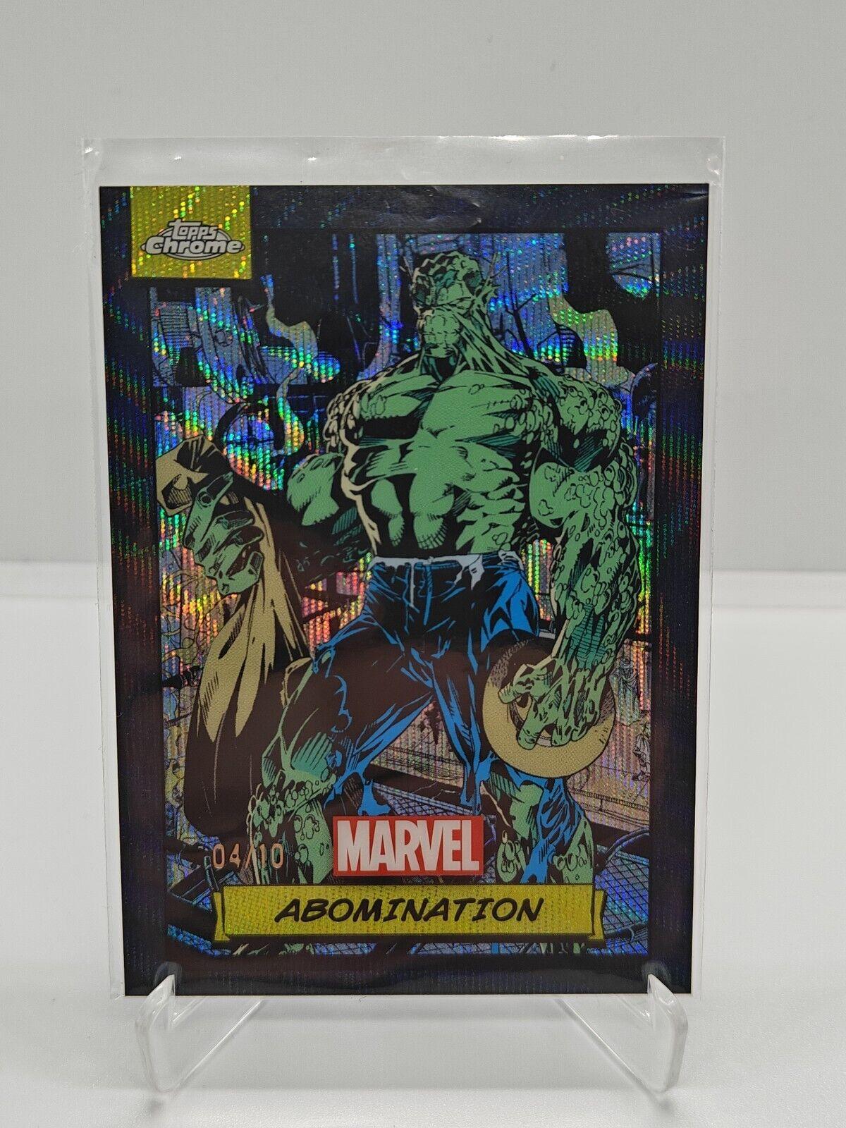 2024 Topps Chrome Abomination [Black Wave] #48 card