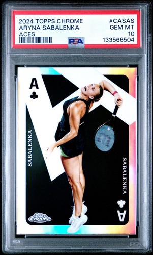 2024 Topps Chrome Aces Aryna Sabalenka #CAS-AS card