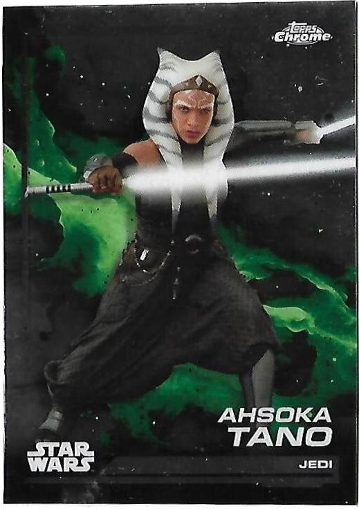 2024 Topps Chrome Ahsoka Tano #1 card