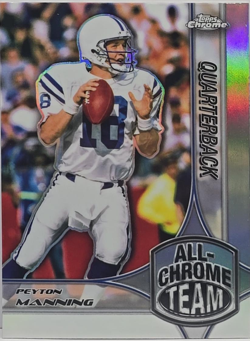 2024 Topps Chrome All-Chrome Team Peyton Manning [Refractor] #ACT-1 card
