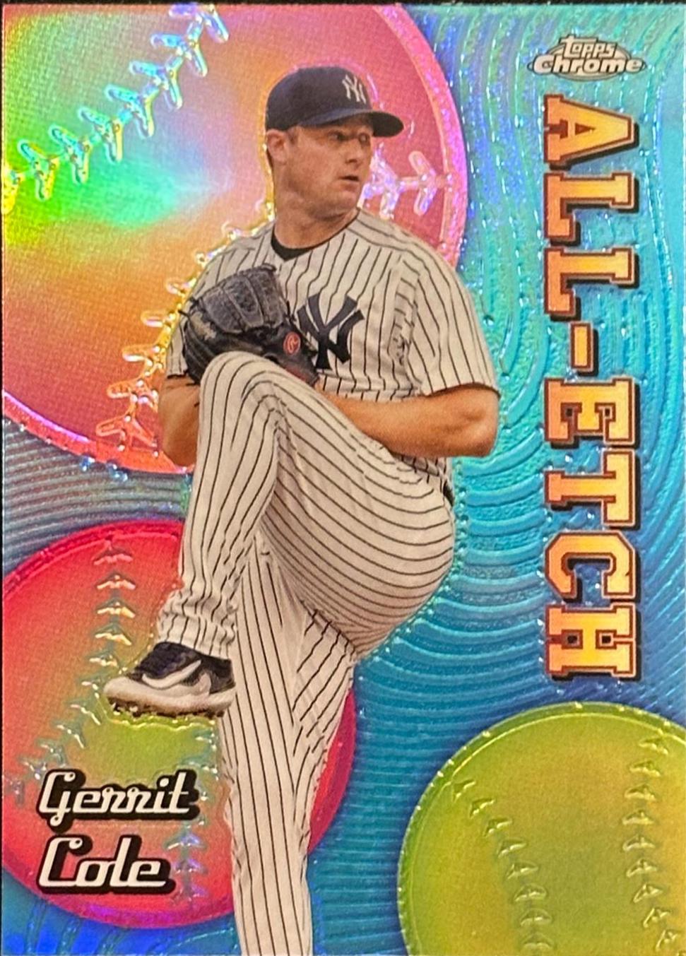 2024 Topps Chrome All Etch Gerrit Cole #CAE-4 card