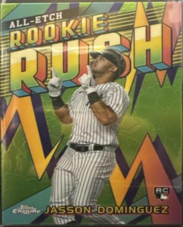 2024 Topps Chrome All Etch Rookie Rush Jasson Dominguez #CERR-10 card