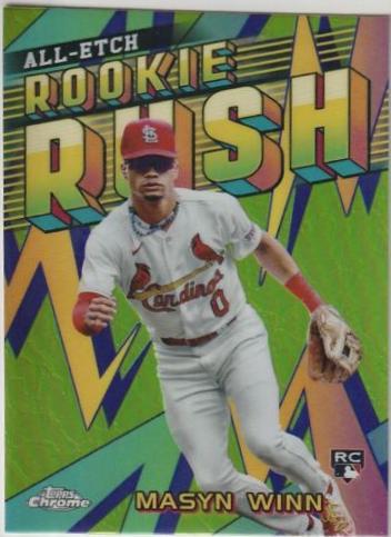 2024 Topps Chrome All Etch Rookie Rush Masyn Winn #CERR-9 card