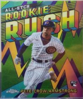 2024 Topps Chrome All Etch Rookie Rush Pete Crow-Armstrong #CERR-7 card