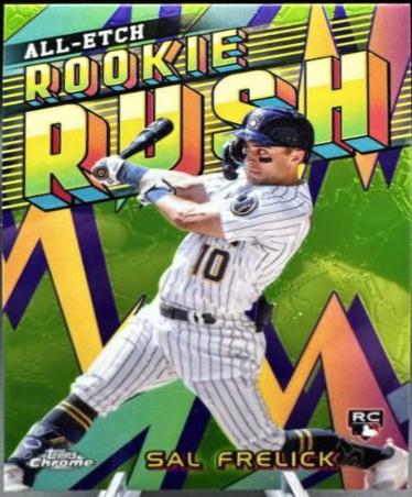 2024 Topps Chrome All Etch Rookie Rush Sal Frelick #CERR-2 card