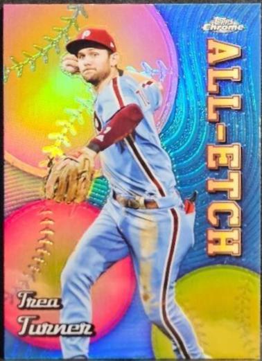 2024 Topps Chrome All Etch Trea Turner #CAE-11 card