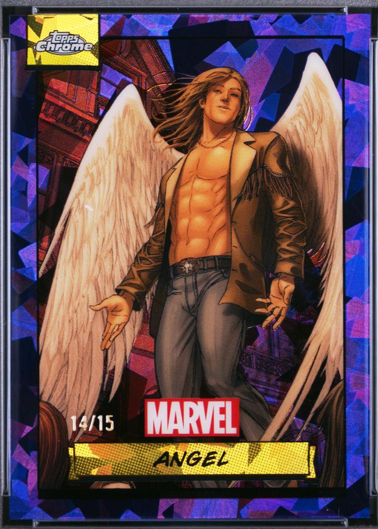 2024 Topps Chrome Angel [Purple Sapphire] #93 card