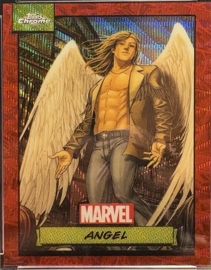 2024 Topps Chrome Angel [Red Wave] #93 card