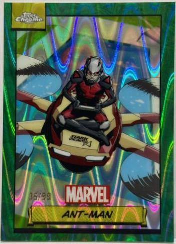 2024 Topps Chrome Ant-man [Green Gamma Ray Wave] #59 card