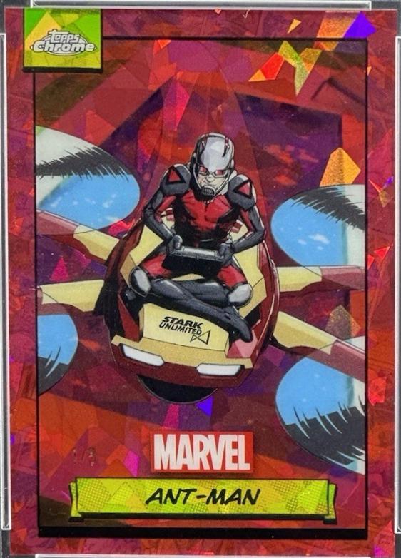 2024 Topps Chrome Ant-man [Red Sapphire] #59 card