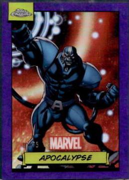 2024 Topps Chrome Apocalypse [Purple Refractor] #102 card