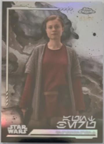 2024 Topps Chrome Aunt Beru [Aurebesh Variation] #AV-72 card