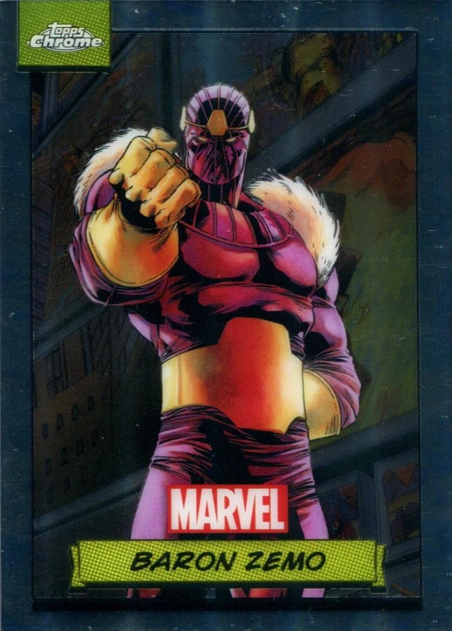 2024 Topps Chrome Baron Zemo #38 card