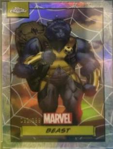 2024 Topps Chrome Beast [Spider Web Refractor] #82 card