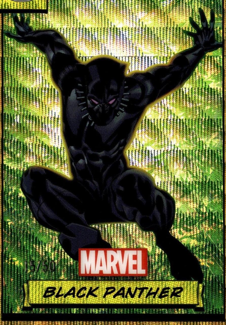 2024 Topps Chrome Black Panther [Black Wave] #53 card