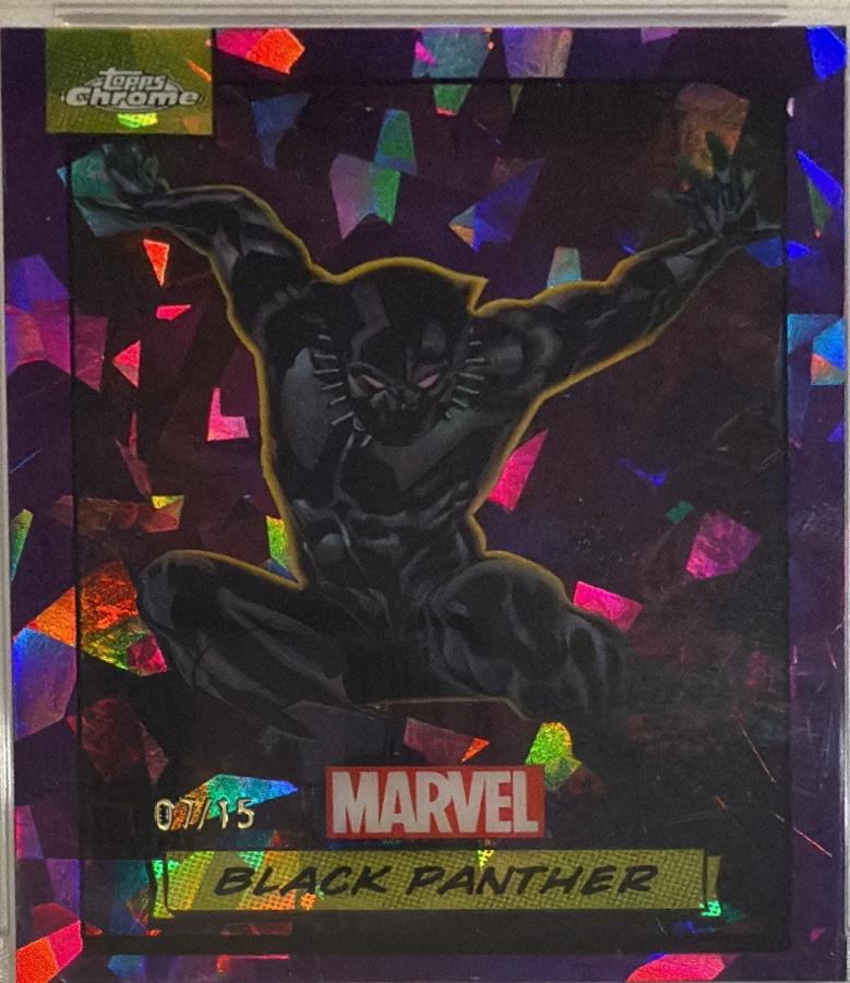 2024 Topps Chrome Black Panther [Purple Sapphire] #53 card