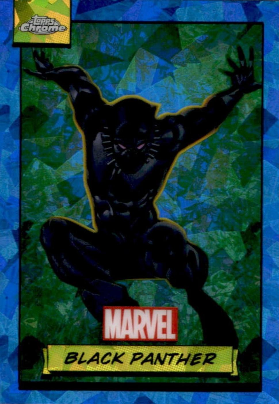 2024 Topps Chrome Black Panther [Sapphire] #53 card