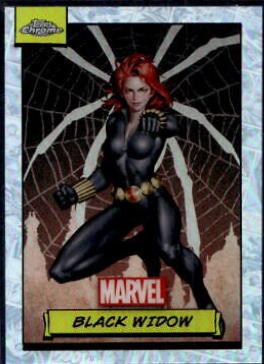 2024 Topps Chrome Black Widow [Refractor] #44 card