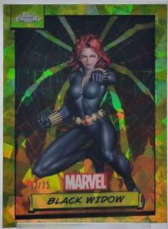 2024 Topps Chrome Black Widow [Yellow Sapphire] #44 card