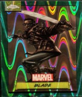 2024 Topps Chrome Blade [Green Gamma Ray Wave] #39 card