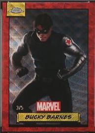 2024 Topps Chrome Bucky Barnes [Red Wave] #37 card
